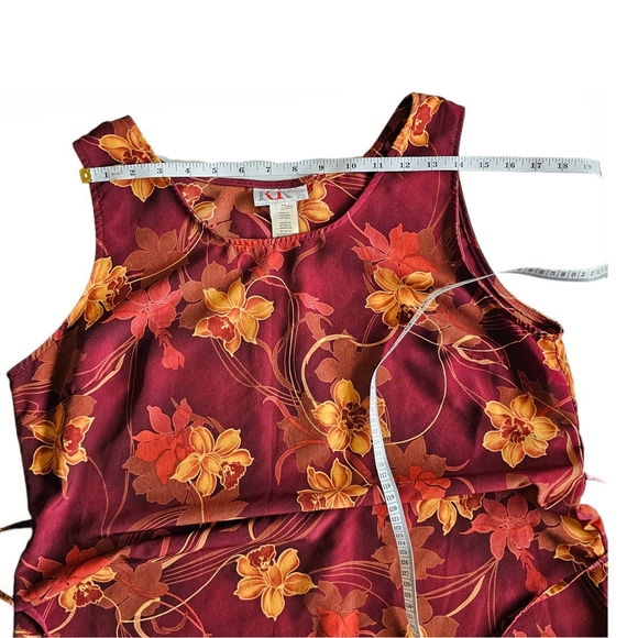 R&K Originals Vintage Y2K Sleeveless Floral Maxi Dress - Picture 12 of 15